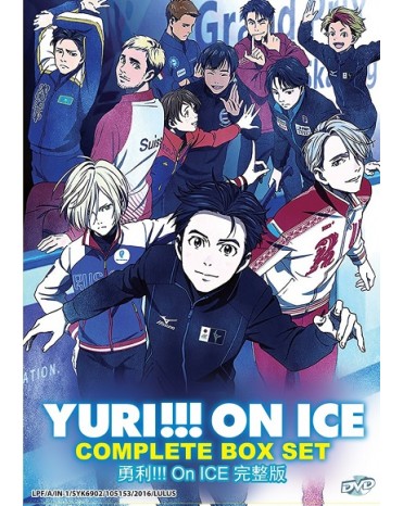 *ENGLISH DUB * YURI!!! ON ICE  VOL.1-12 END